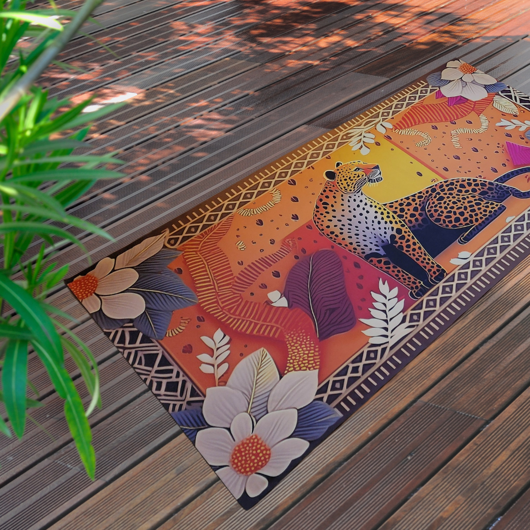 ALFOMBRA LEOPARDO