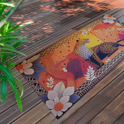 ALFOMBRA LEOPARDO