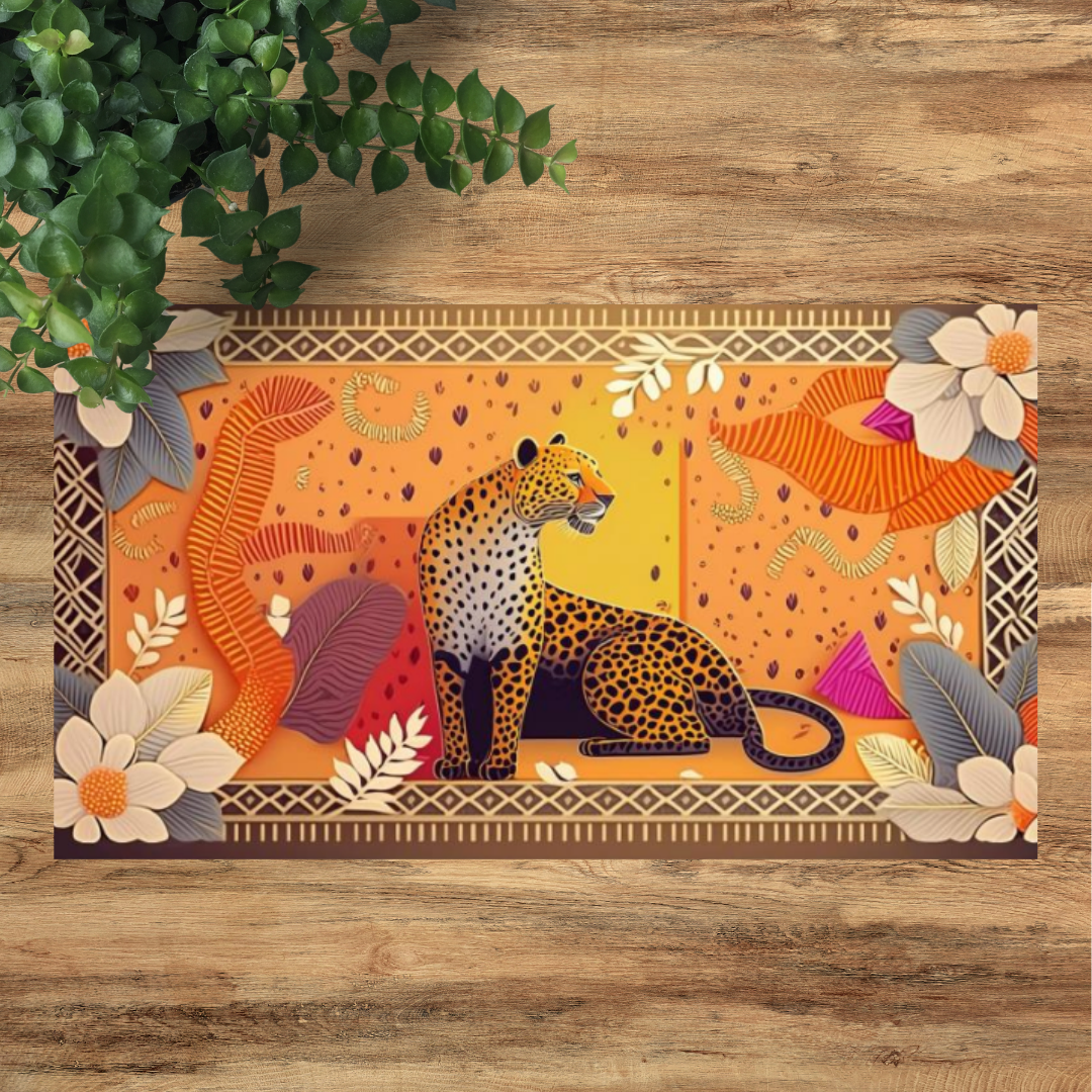 ALFOMBRA LEOPARDO