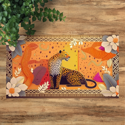 ALFOMBRA LEOPARDO